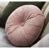 Coussin rose clair de face